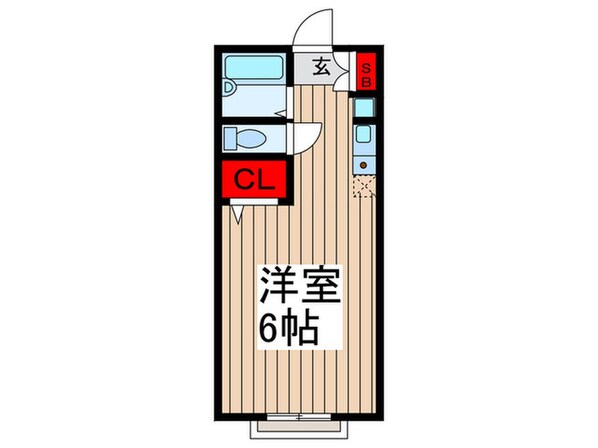 ボナール関の物件間取画像